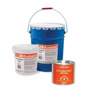 Мастика каучукобитумная Bitumast 5л мет\ведро 