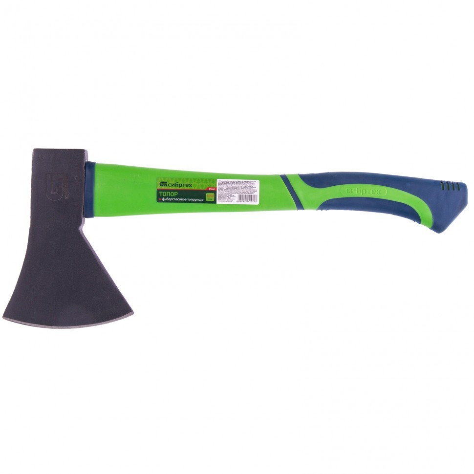 Топор 1.0кг фиберглассовая ручка Сибртех 21646