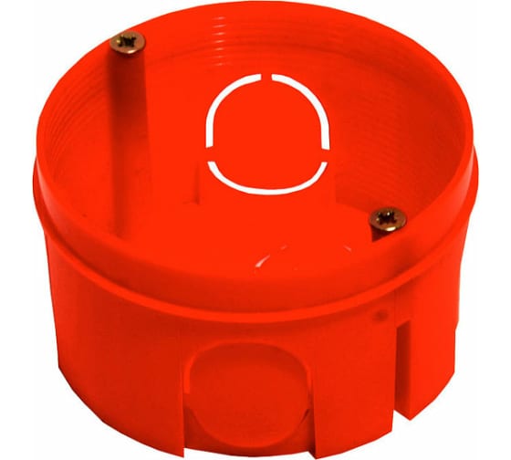 Коробка установочная д68мм для сплошной стены без перекрытия КУ-1106-И