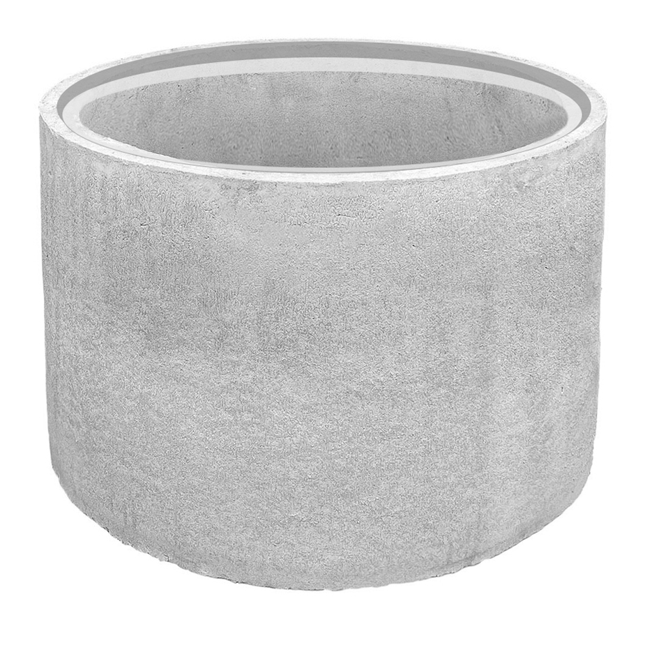 Кольцо железобетонное 1.0м ж\б КС10-9ПГ паз/гребень