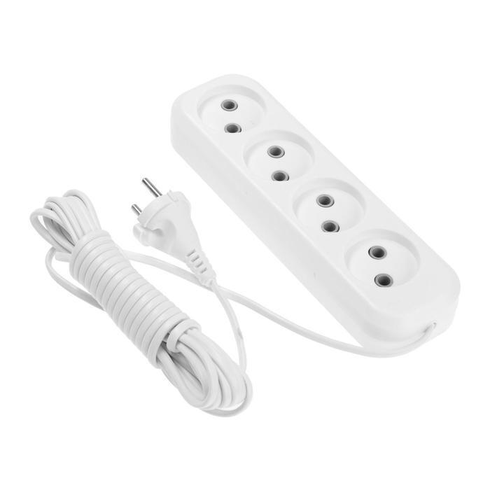 Удлинитель 3метра 4 гнезда без заземления V.I-TOK 16А