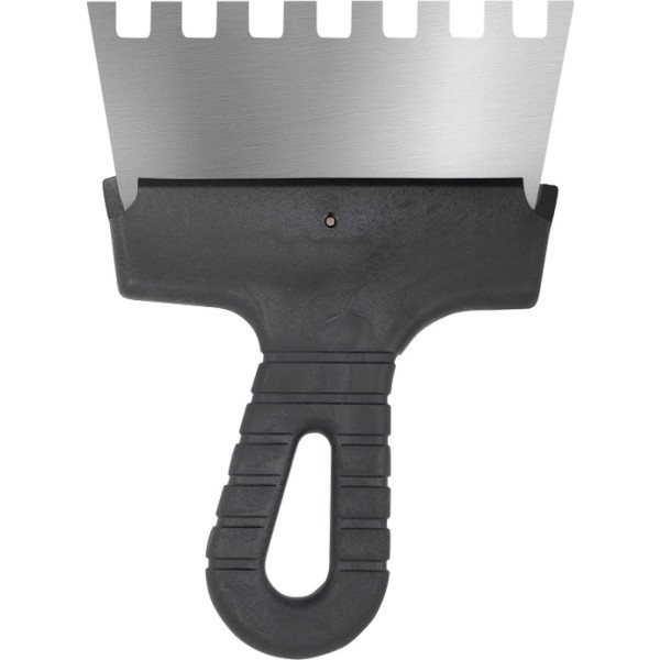 шпатель фасад 10*150мм нерж\зуб Бибер 35235