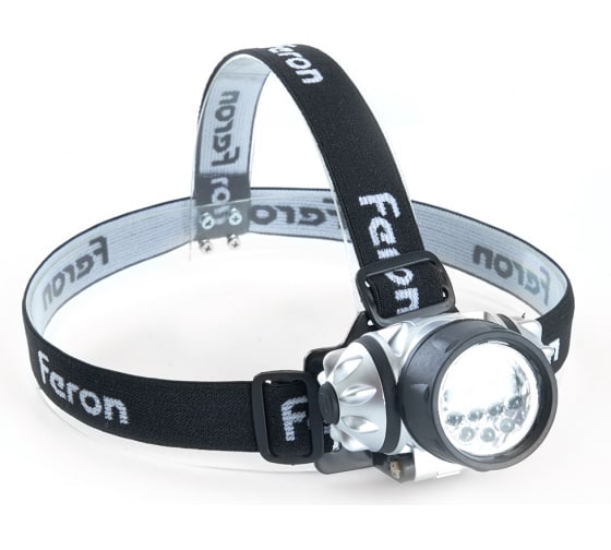 Фонарь налобный FERON TH2304 на батареках 41708