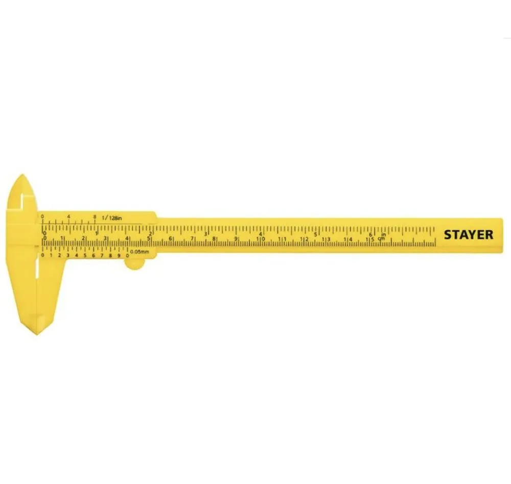 штангенциркуль 150мм пласт Стайер 3440