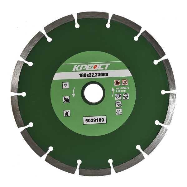 Диск алмазный сегментный по камню 180*22.23 Креост 5029180