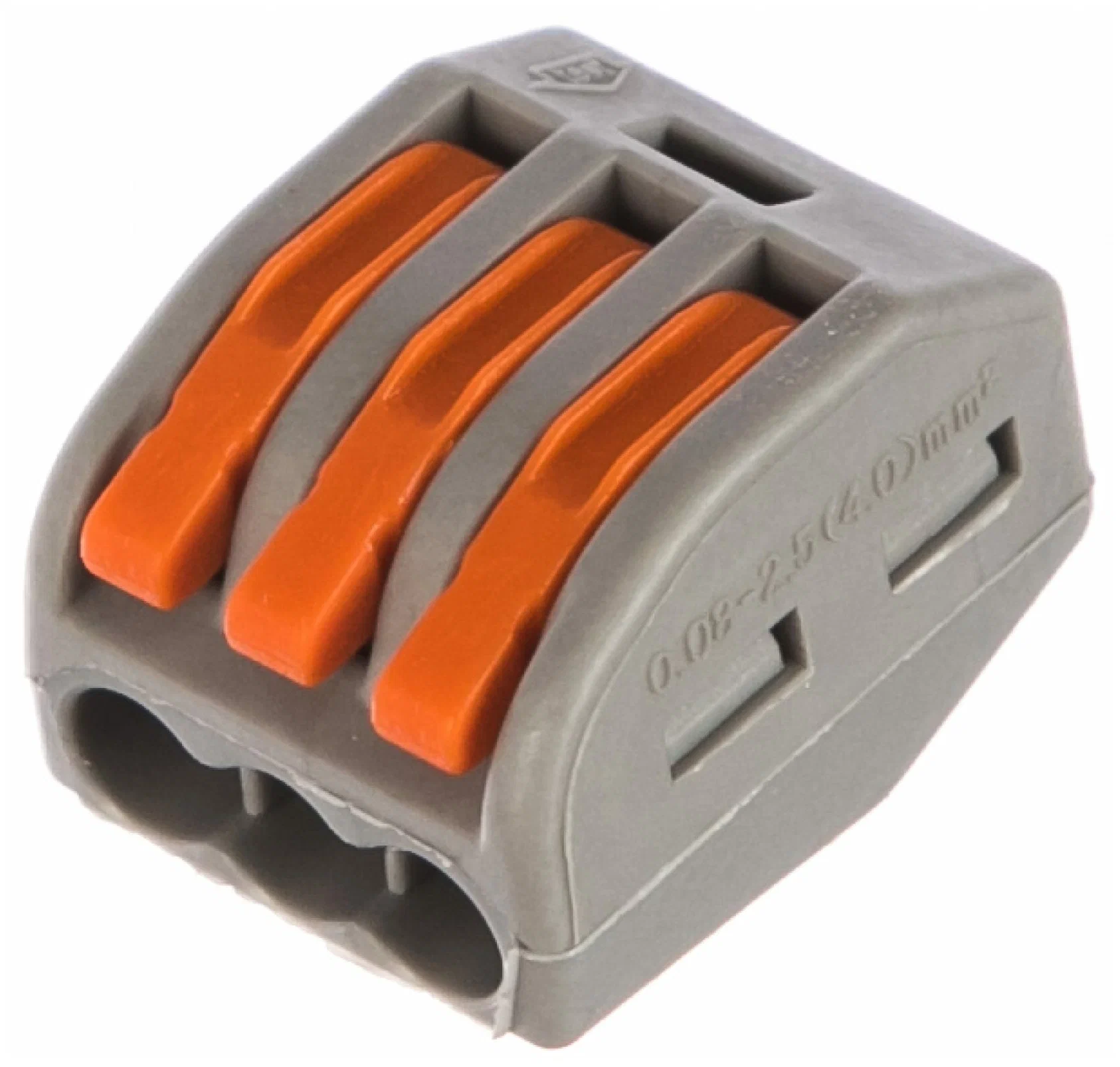 Клемма строительная-монтажная LD222-413 3-проводная