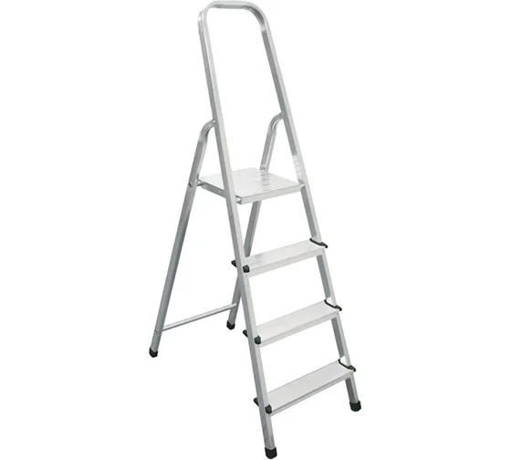 стремянка 4ст алюм Бибер 98004 2736