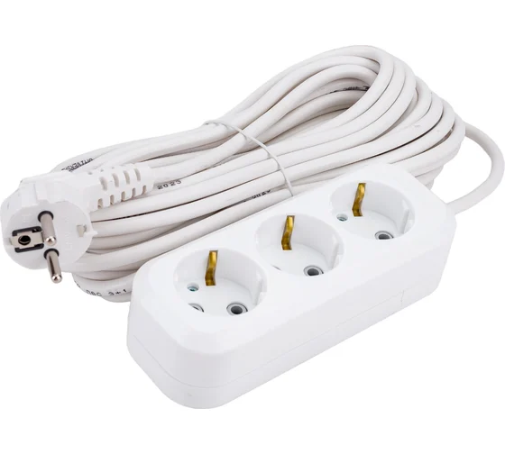 удлинитель 3м\3гн с\заз 10А Юниверсал бел104208