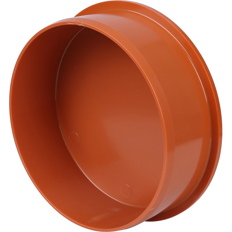 Заглушка наружная д110мм оранж ПП РТП 11627