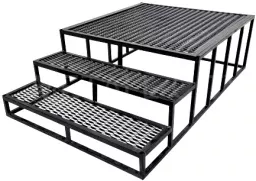 Крыльцо Кр-120/2+пл 120*51*180см 