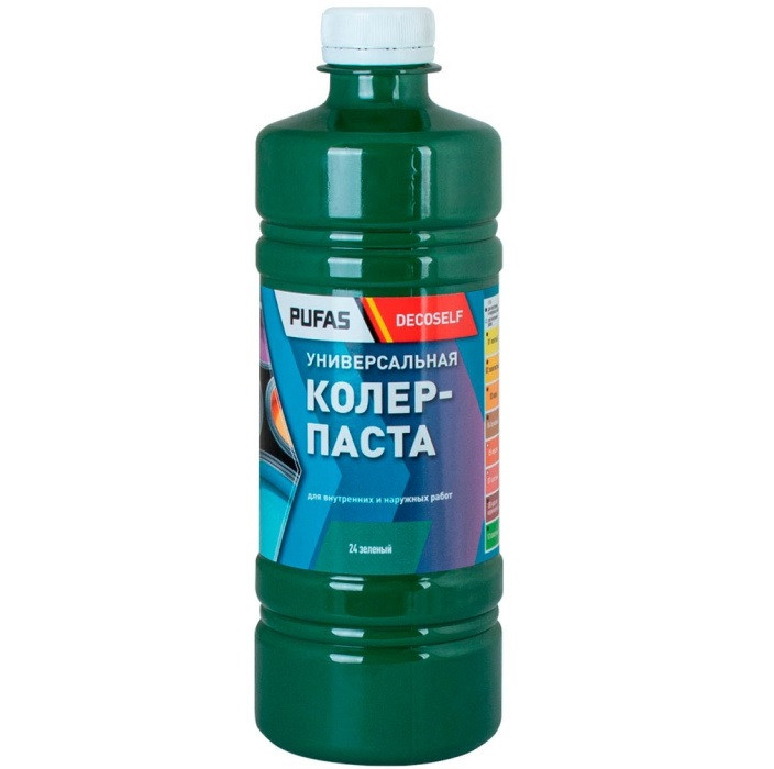 колеров паста №24 Зеленый 100мл Пуфас