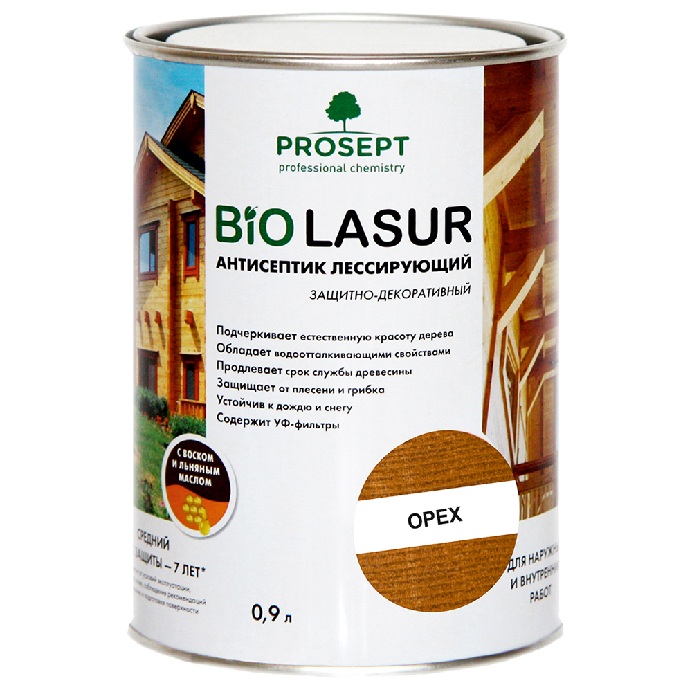 Антисептик Prosept Bio Las 0.9 орех