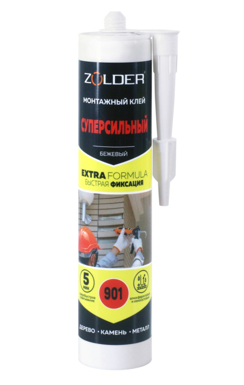 Клей монтажный ZOLDER № 901 0.45 сверхпрочный