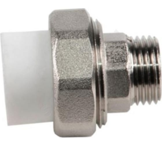 Муфта PP-R комбинированная разборная 20-3\4 10641