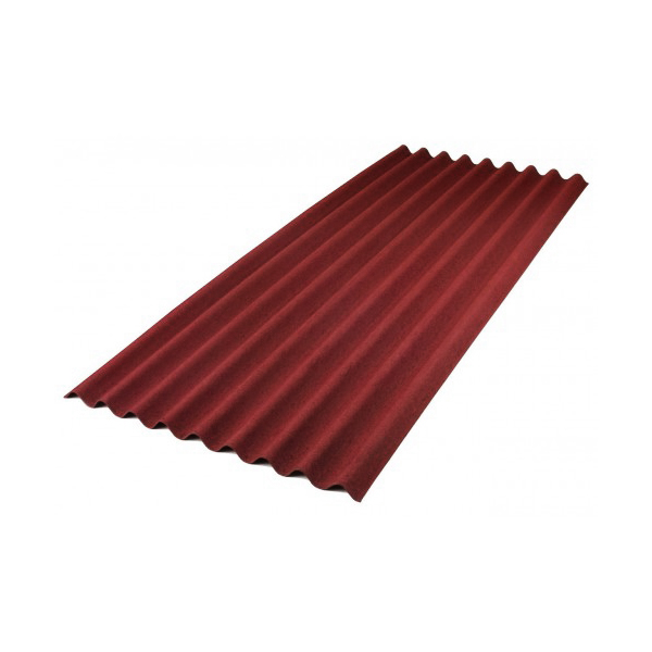 Ондулин 1.95*0.95 мм красный 
