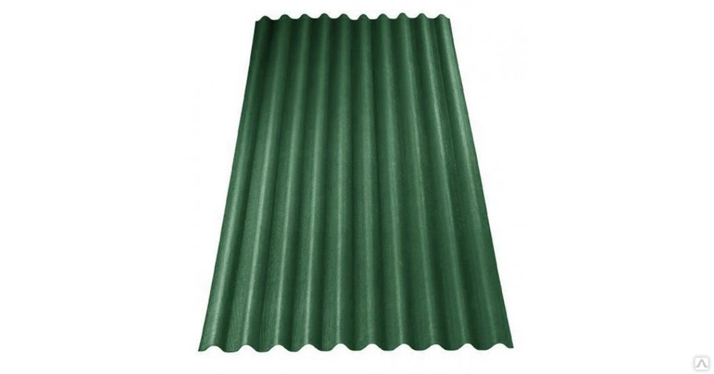 Ондулин 1.95*0.95 мм зеленый 
