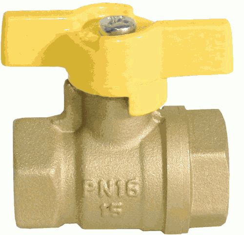 Кран шаровый 1\2 в\в бант 11б27п А10\1БАЗ