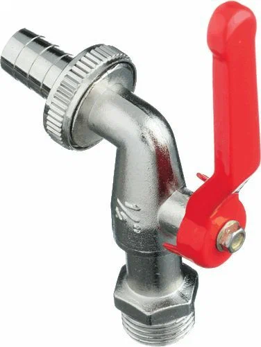 Кран шаровый 1\2 водоразборный под шланг TermaGreen 25661 