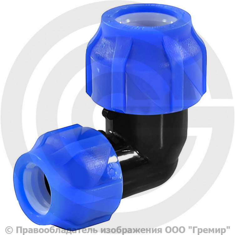 отвод компрес перех 25-32 90гр Валфлекс 113880