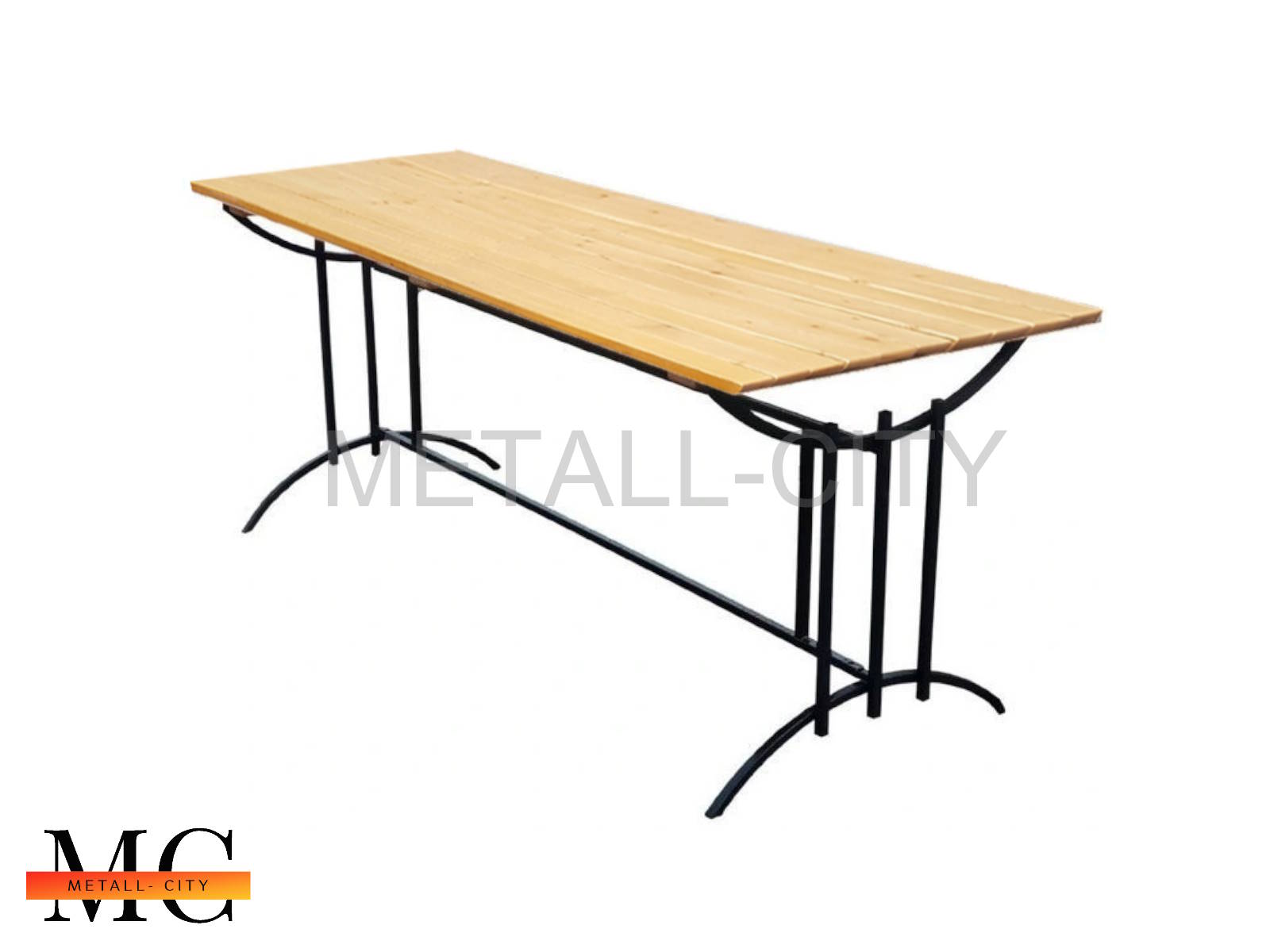 Стол №7 д2м деревянная столешница