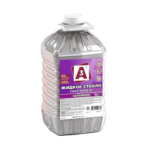 Жидкое стекло А3 6.0кг 