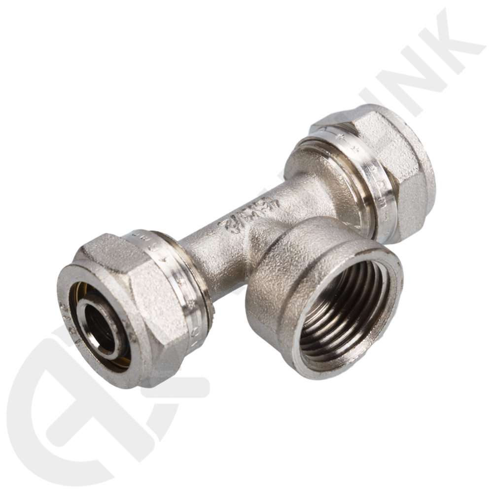 Тройник обжимной комбинированный вн 20-3\4-20 00473 Aqualink