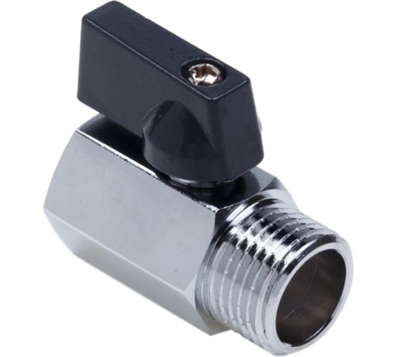 Кран шаровый 1\2 в\н Мини руч\фл 01318 Aqualink 