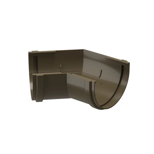 угол желоба Docke Prem 135гр каштан