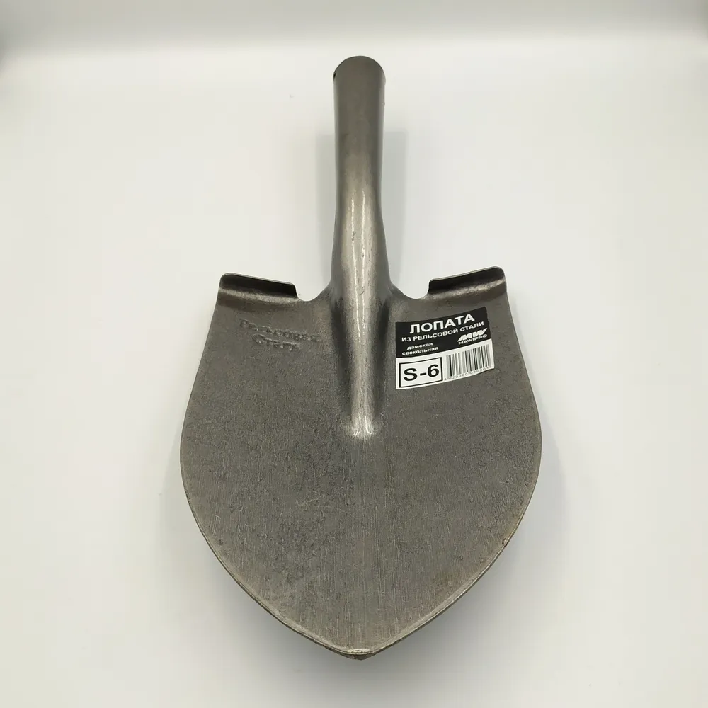 Лопата штыковая без черенка рельсовая сталь Mawipro 021538