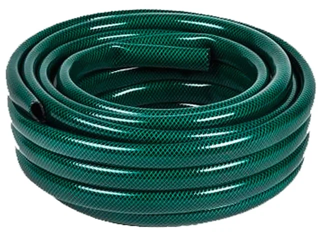 Шланг 3\4 25м ПВХ Вихрь армированный зеленый