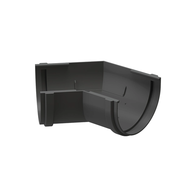 угол желоба Docke Prem 135гр графит 908