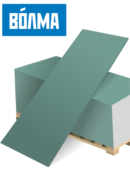 Гипсокартон 2500*1200*12.5мм Волма  