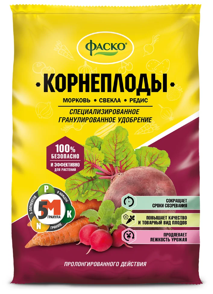 Удобрение Корнеплоды 1кг Фаско 2760021 