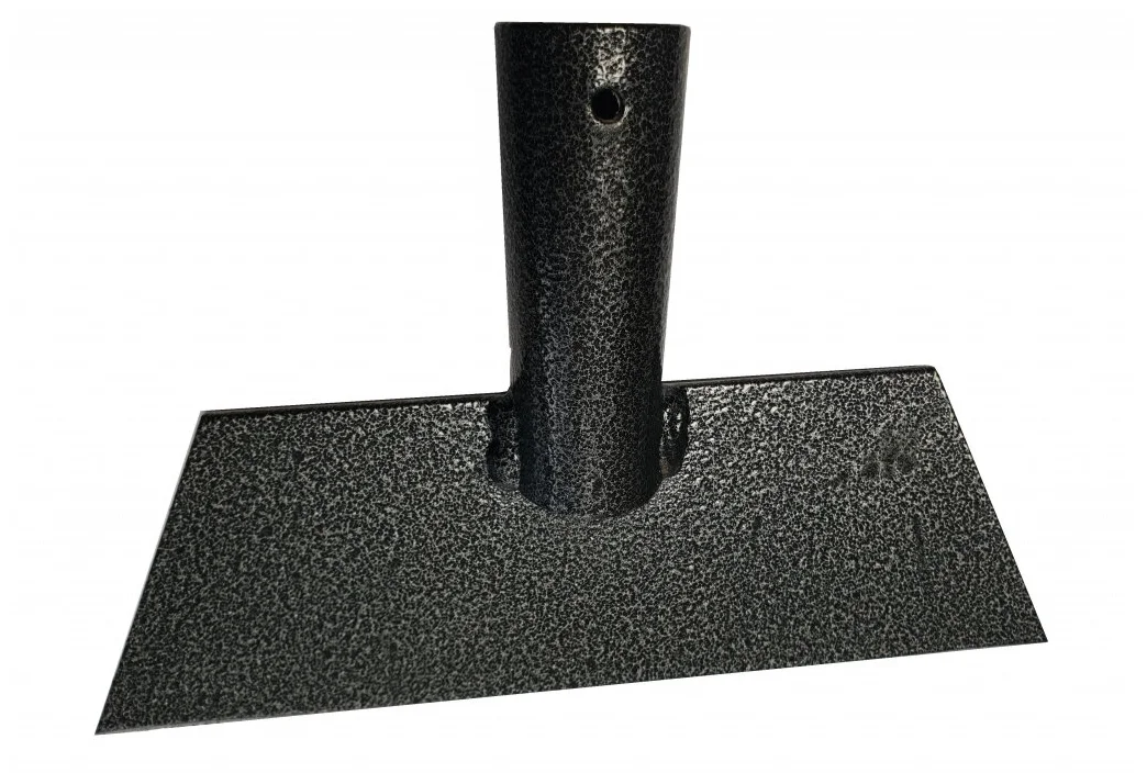 Скребок для снега 200*130мм сталь без черенка 100415 