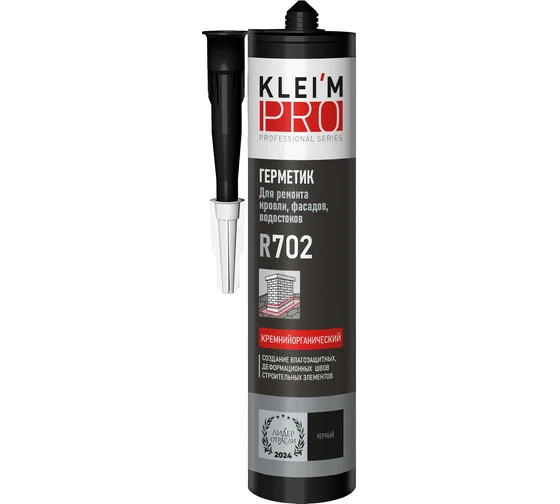 герметик кремн Kleim pro д\кров\фасад прозр 300мл