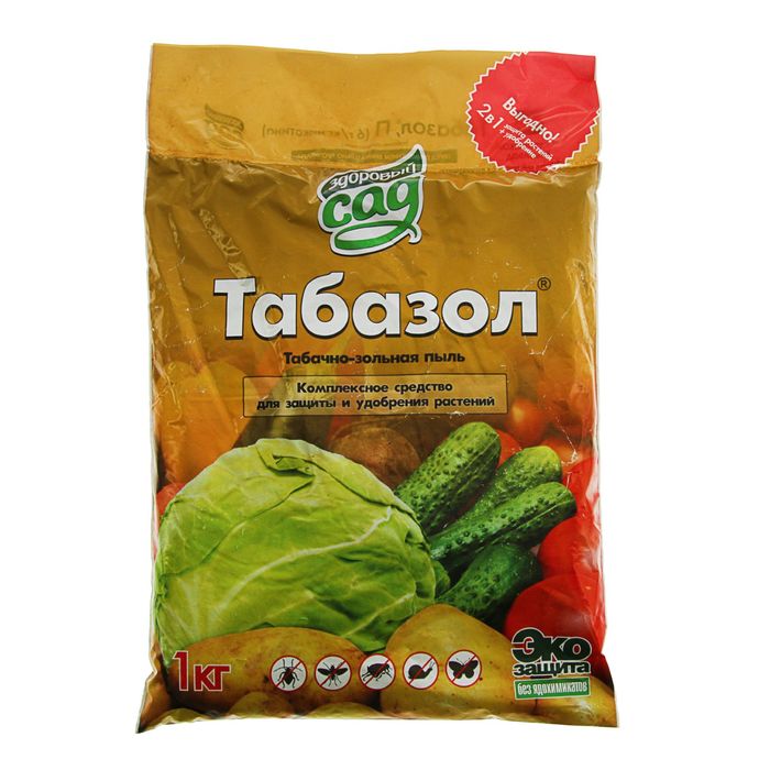 Табазол табачно-зольная смесь 1кг 2515227
