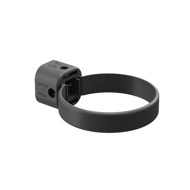 хомут водост Docke LUX графит