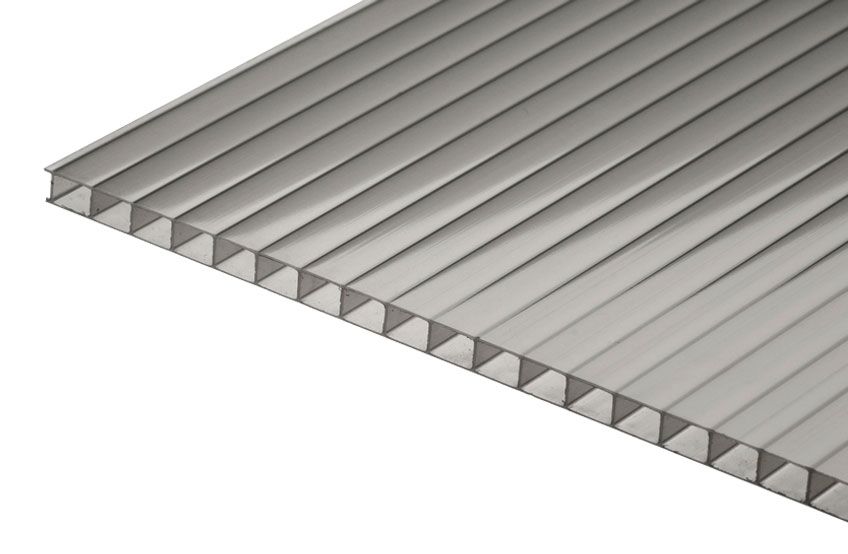 Поликарбонат 6мм Серый 2.1*6м 