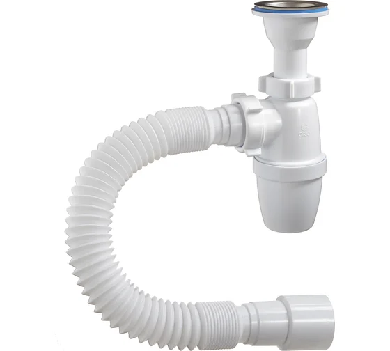 сифон Орио бутыл 1 1/2-40+труба 40\50 А-32019