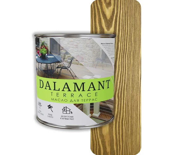 Масло для террас Dalamant Terrace 0.7 Можжевельник