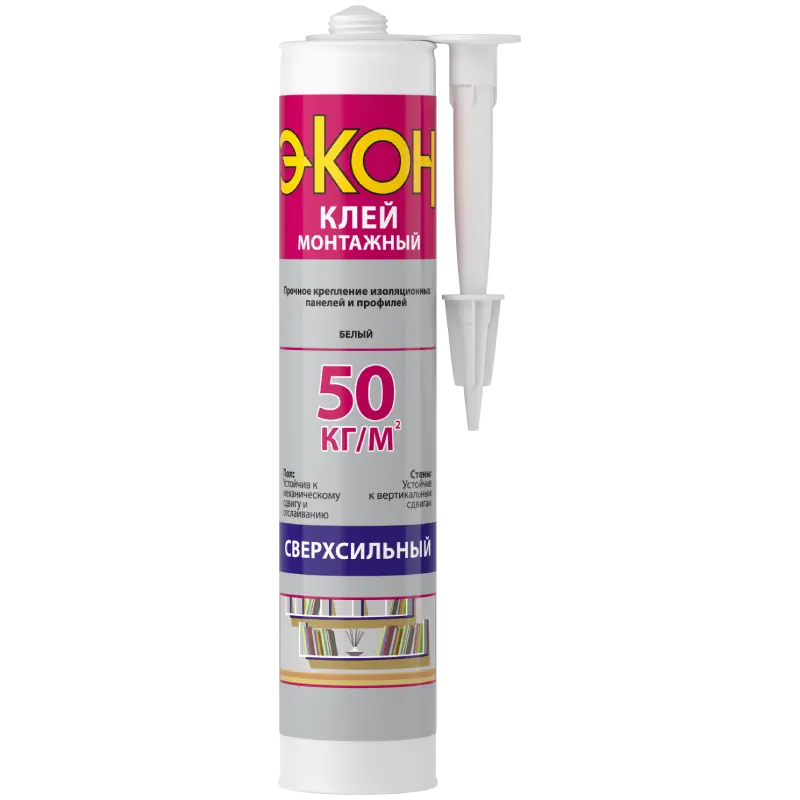 Клей монтажный Экон 400г сверхсильный 