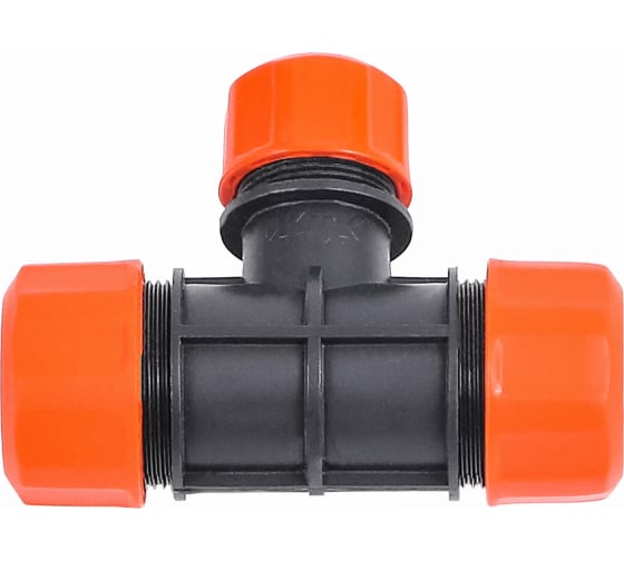 Тройник цанговый 1/2"*3/4"*3/4" 011829 