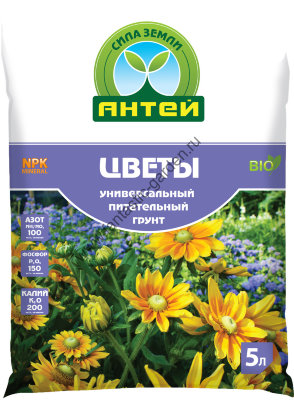 Грунт Цветы 5л Люкс для цветов 2711129 