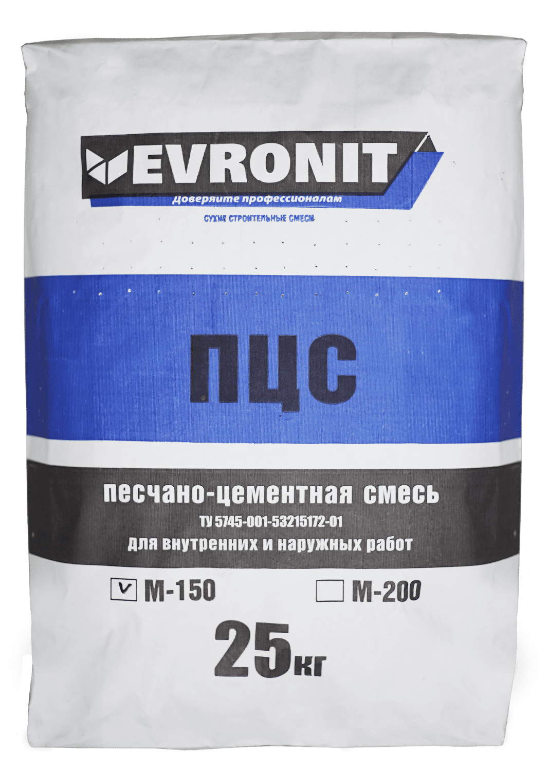 Смесь цементно-Песчаная м150 25 кг. ЦПС 150 25 кг. Пескобетон Евронит м300. ПЦС 150.
