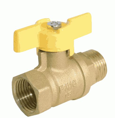 Кран шаровый 1\2 в\н бант 11б27п А11\1БАЗ