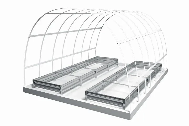каркас теплицы 2*3м 25*25\0.65м Стрелка Полимакс