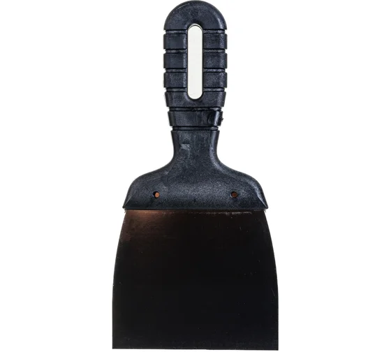 шпатель фасад 100мм нерж\пл руч МастерБибер 35172