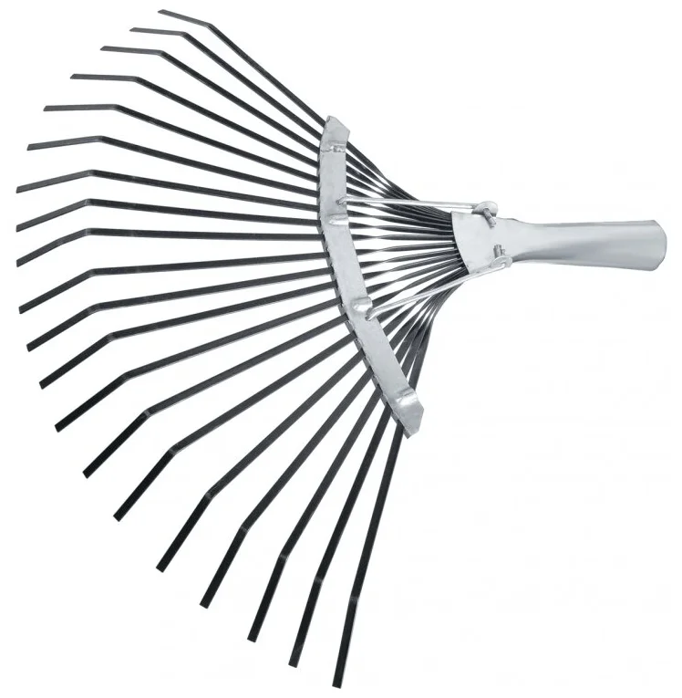 Грабли веерные 20з сталь 385мм Сибртех 61778 