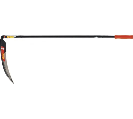 Коса-серпан Зайка металлический черенок 30см пластиковая ручка 022255