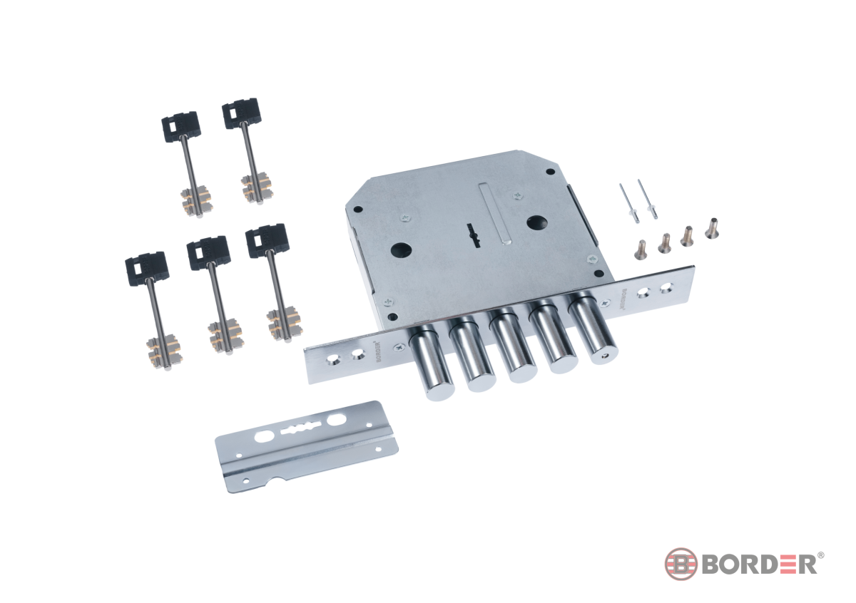 замок врезной Borger 3В 8-6КП